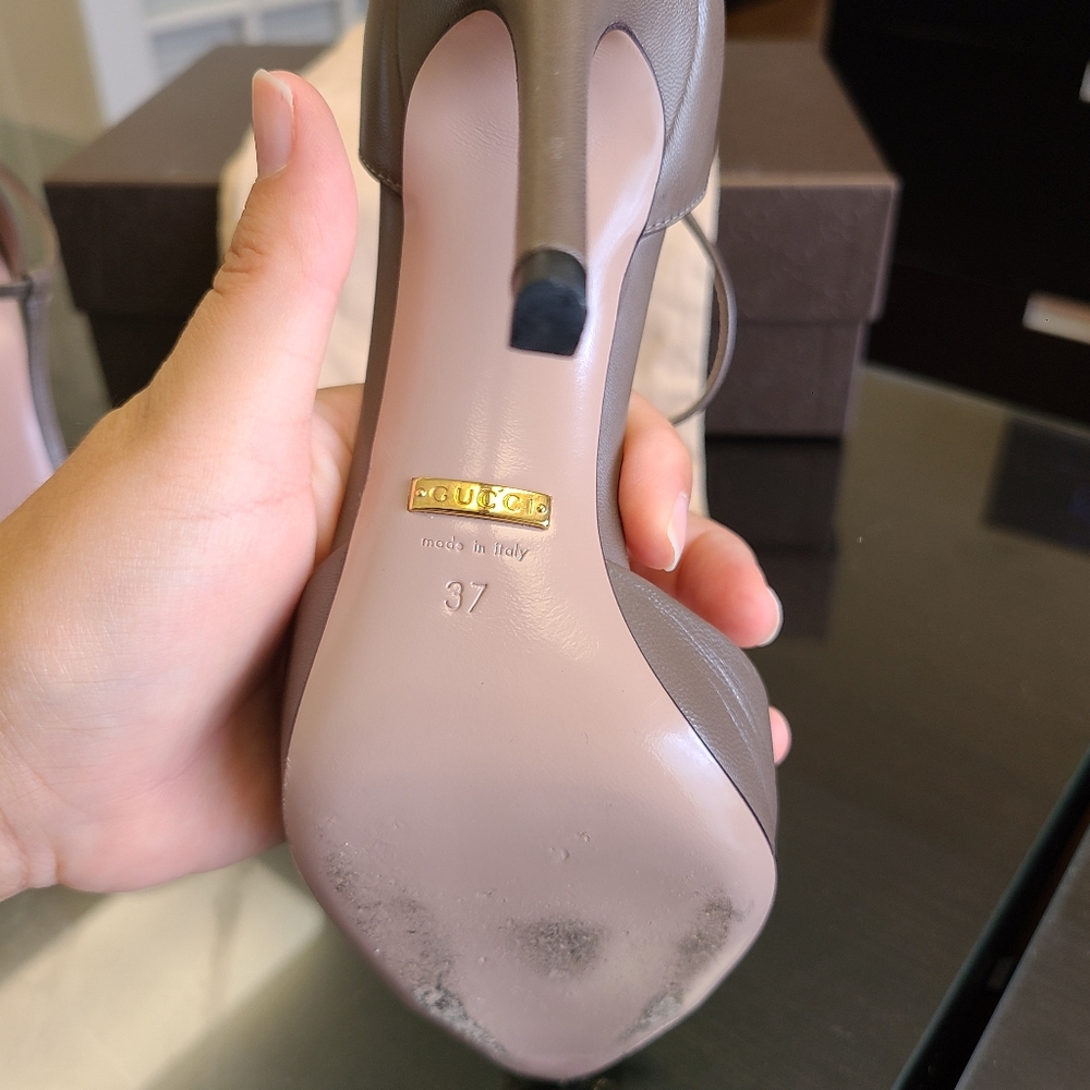 Gucci st.leo malaga kid heel - Picture 6 of 12